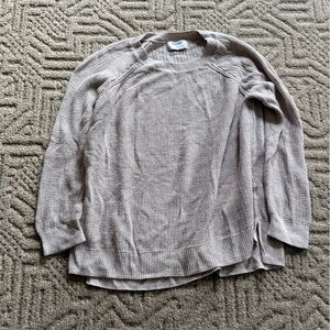 Old Navy Textured Knit Sweater in Beige